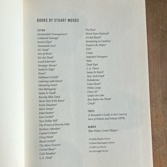 Book: Stuart Woods ‘Doing Hard Time' Hardcover - Picture 6 of 10